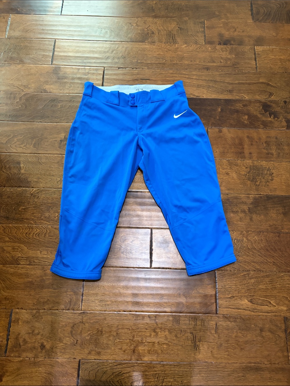 Nike Kids Royal Blue Athletic Shorts with Swoosh